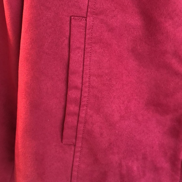 Evan-Picone suede-style lined blazer. Zip front. Women’s size 12. - Picture 5 of 6